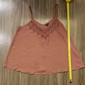 Dusty rose tank top